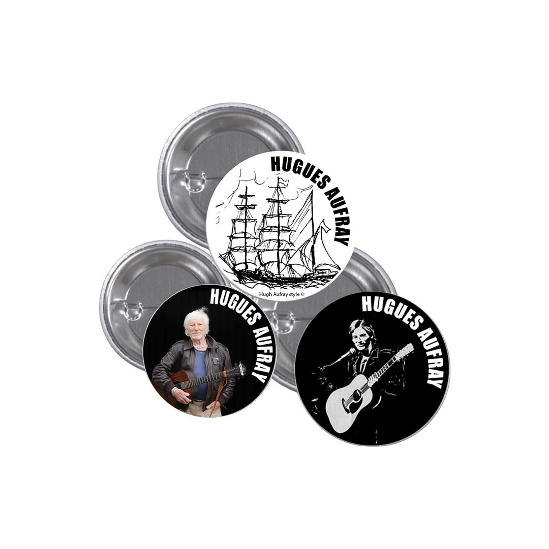 Badges Hugues Aufray